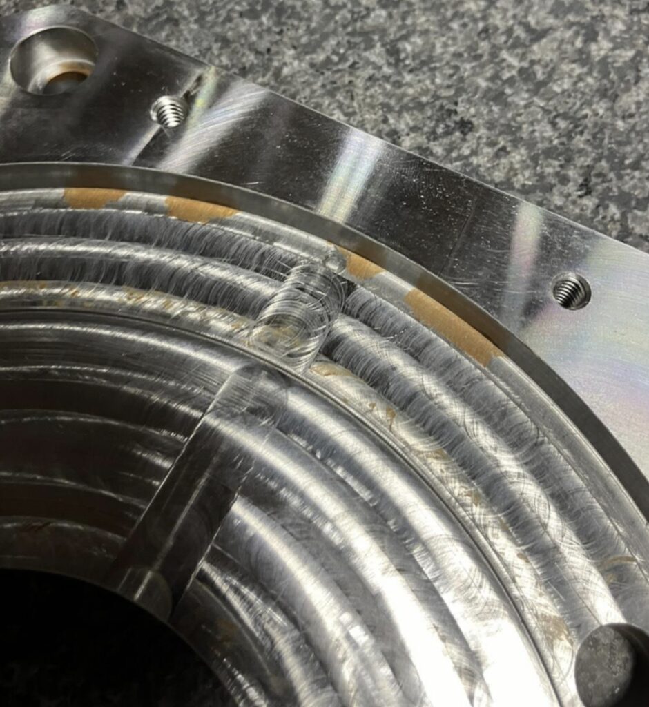 Rust Formation on Motor Plate