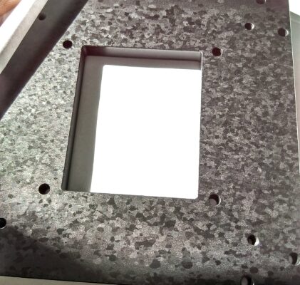Blotchy Spots on Anodized CNC Aluminum Part Surface