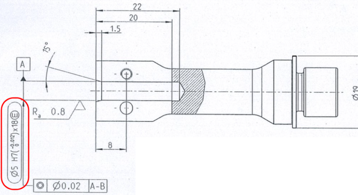 The rotor shaft shrinking after deep slotting