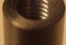 Thread machined by using fluteless tap