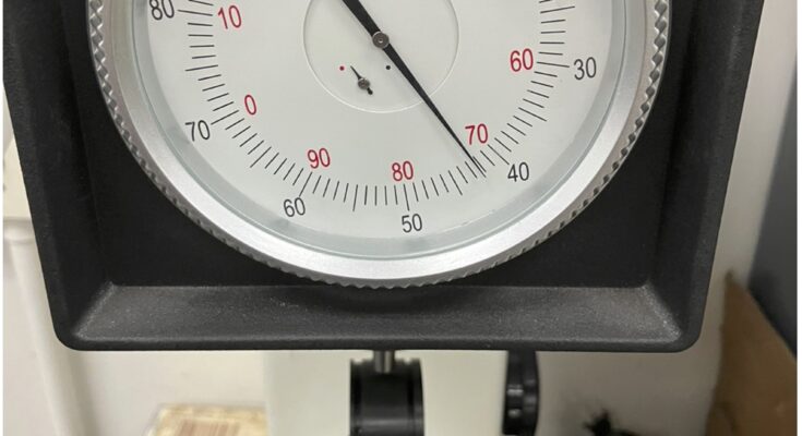 Hardness measurement by client