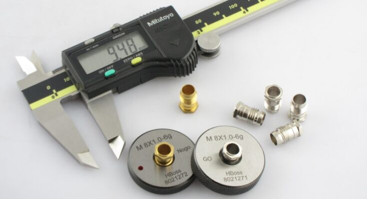 To use NO GO of the standard thread gauge for the inspection criterion for threads before plating. After plating, the threads have to pass the standard thread gauge inspections.