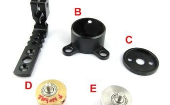 Original Sample of Rotary Tattoo Machine Components