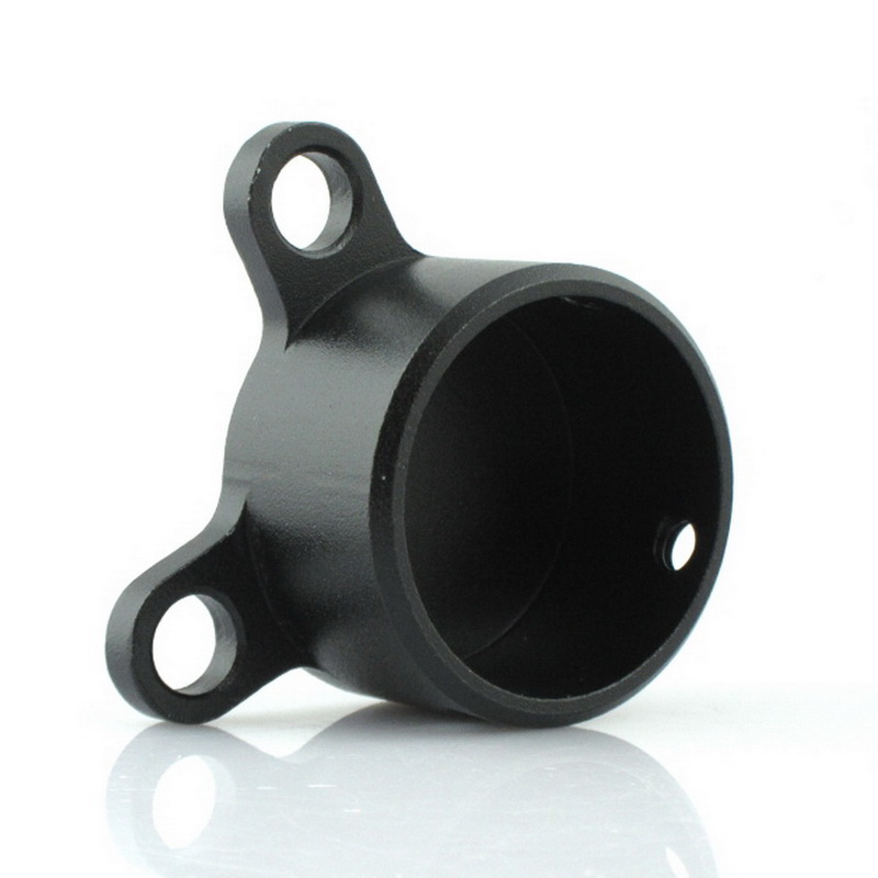 Motor Cap with Glossy Black Anodizing