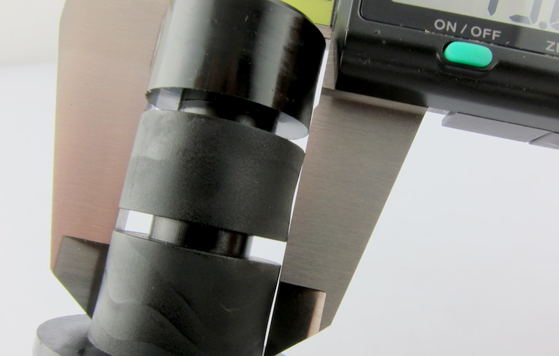 Shrinkage increases as the part wall thickness increases.